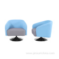 Customizable simple style fabric custom color meeting room furniture 1+1+3 seaters sofa set